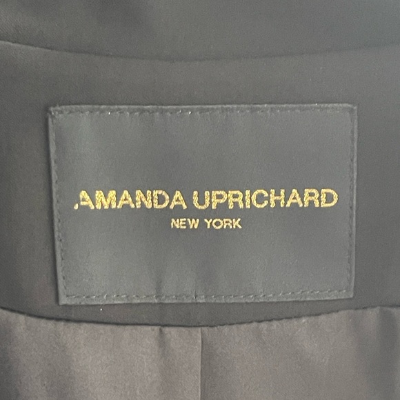 Amanda Uprichard Black Label Tavira Blazer Dress Double Breasted Short Medium - Picture 3 of 6